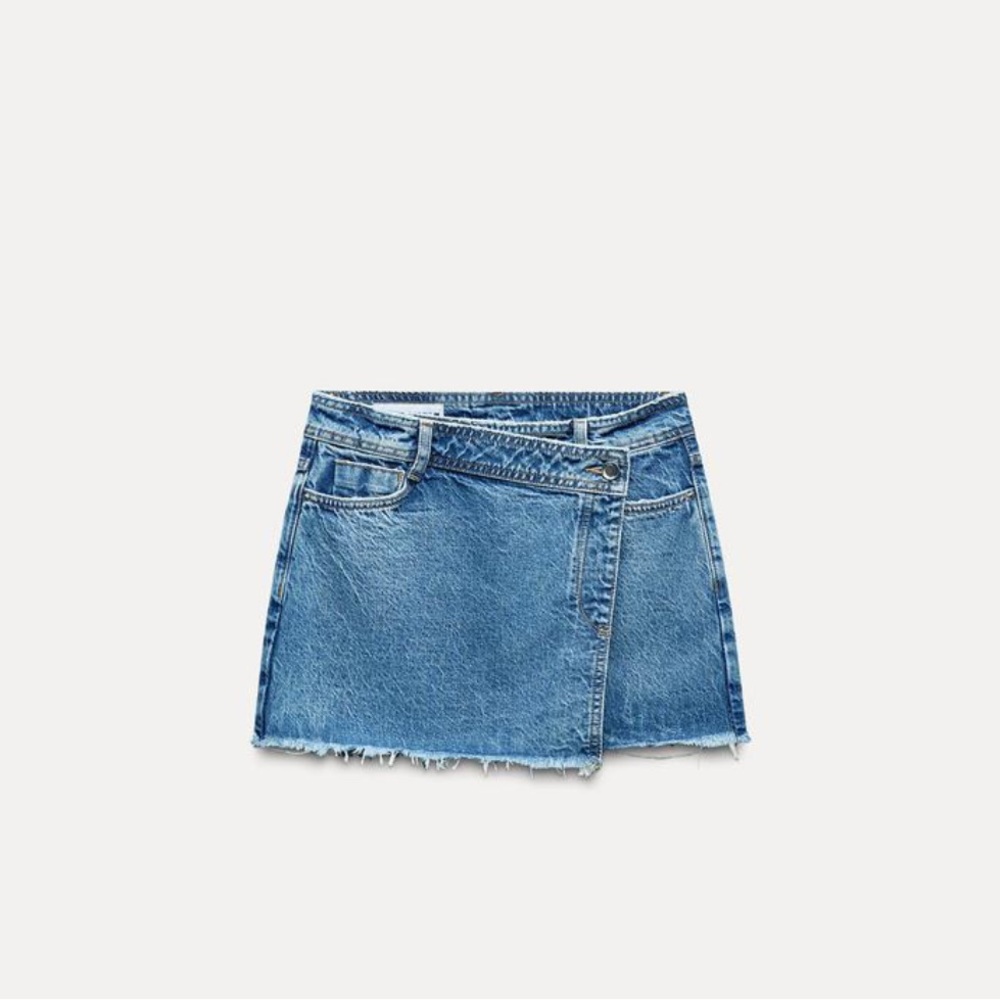 Zara denim skirt